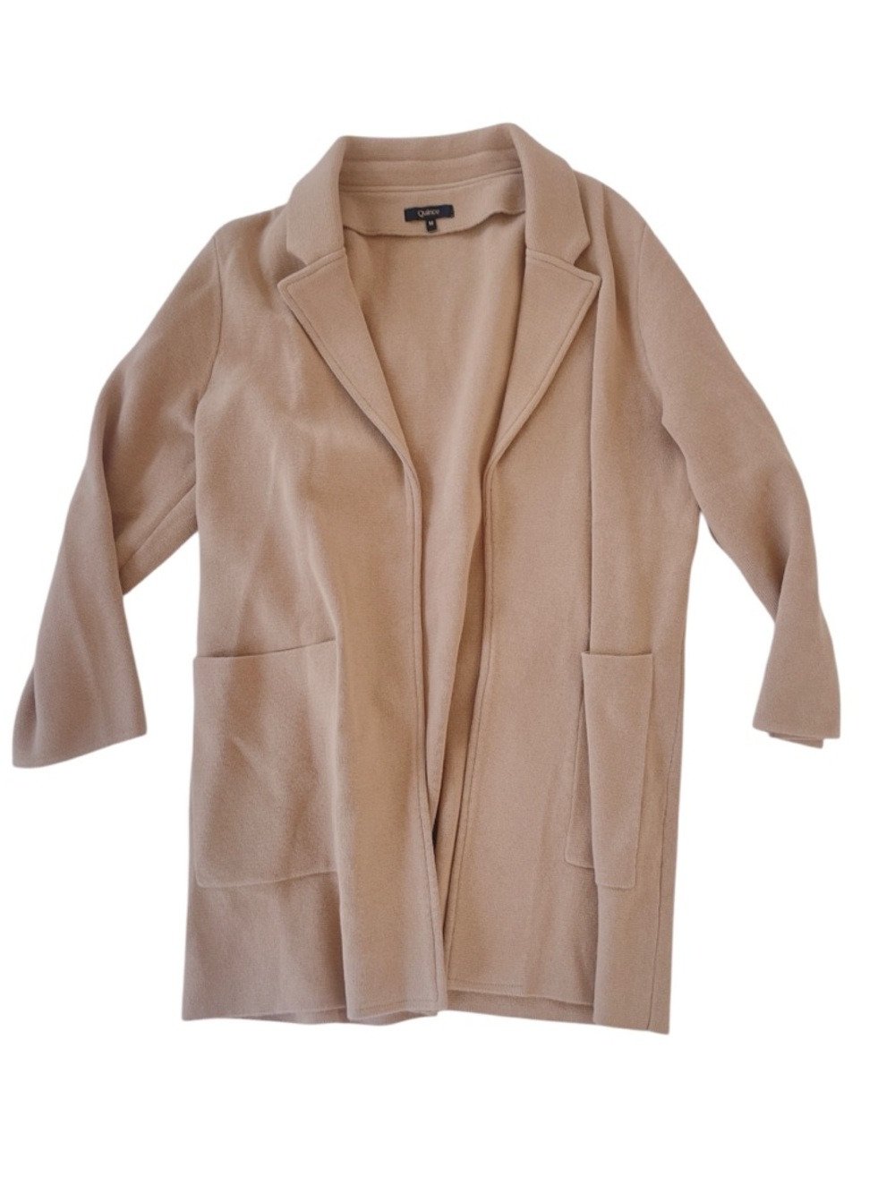 Quince Knit Blazer Classic Open Front in size Medium - Picture 2 of 3